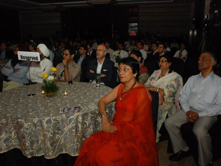 Ms. Neena Malhotra,Imm Past President, Ficci-Flo, Ms. Shobha Arora, President- Tender feet, Mr. Cedric Kenny, Studio of Expression