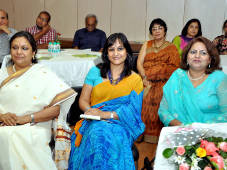 With Sushmita Shekhar - Secretary General, PHD Chambers and Ms. Samina Fazil