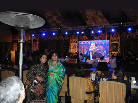 Rahat Fateh Ali live at the Governor House with Ruchika Gupta.