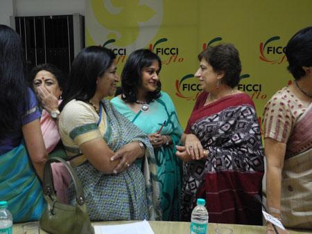 Ms. Lipika Sud with Hon' Minister of Social welfare and Child Development- Ms. Kiran Walia & Ms. Anuradha Goel