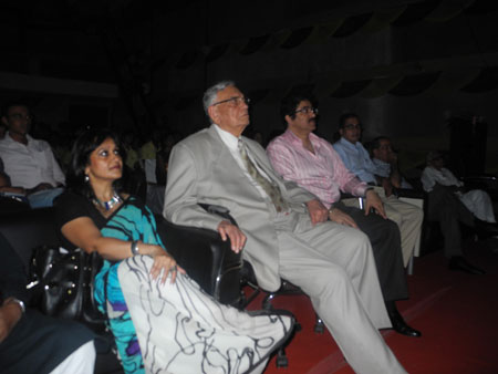 Watching the selected documentary films along with Dr. Balram Jakhar and Mr. Sandeep Marwah
