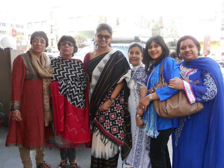 L-R- Neena Malhotra, Kiran Gera, Pinky Reddy, Kiran Sharma and Charu Gupta