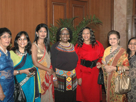 With Neena Malhotra, Kavitha Vardaraj, DM Thabethe, Mrs. Majeke