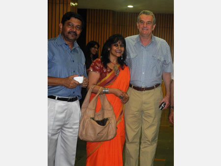 With Ujan Ghosh, President, IUDI and Dr. David Headon, Historian & Cultural Consultant