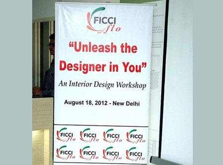 The Interior Design Workshop 'Unleash the Designer in You' with FICCI-FLO